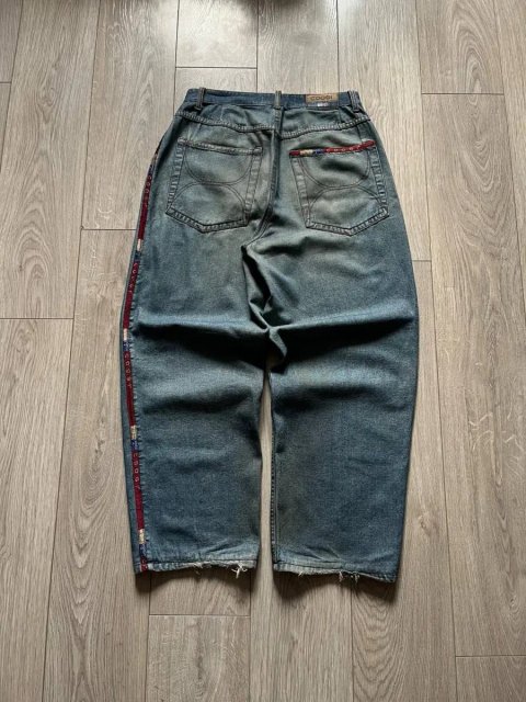 COOGI rare jeans logo australia vintage pants ultra rare rap hiphop style fashion