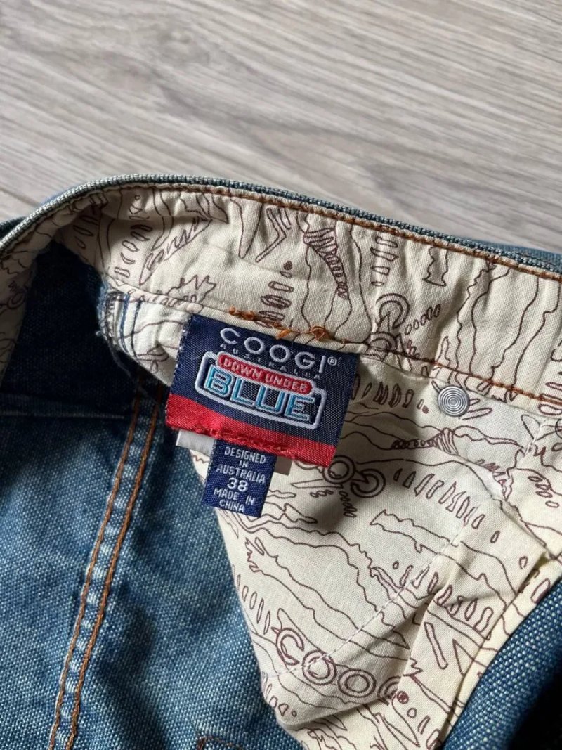 COOGI rare jeans logo australia vintage pants ultra rare rap hiphop style fashion — фото 8