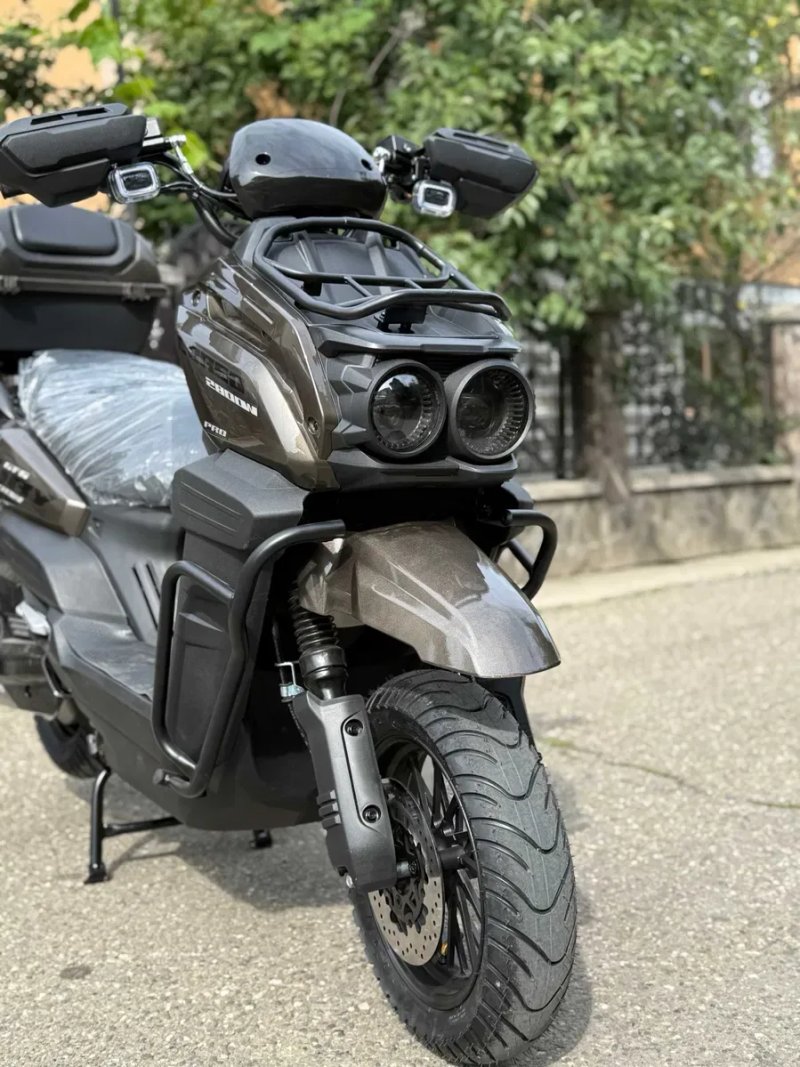 Corso BlackFury Електроскутер 2999 Вт 100км 77В 50А Lifepo4 2026 чорний графіт Корсо Блекфьюрі — фото 4