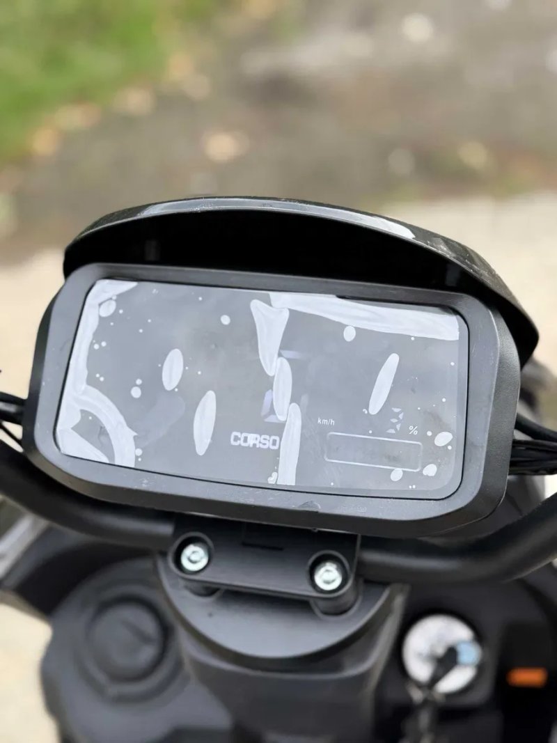 Corso BlackFury Електроскутер 2999 Вт 100км 77В 50А Lifepo4 2026 чорний графіт Корсо Блекфьюрі — фото 5