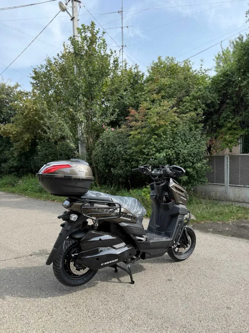Corso BlackFury Електроскутер 2999 Вт 100км 77В 50А Lifepo4 2026 чорний графіт Корсо Блекфьюрі — фото 8