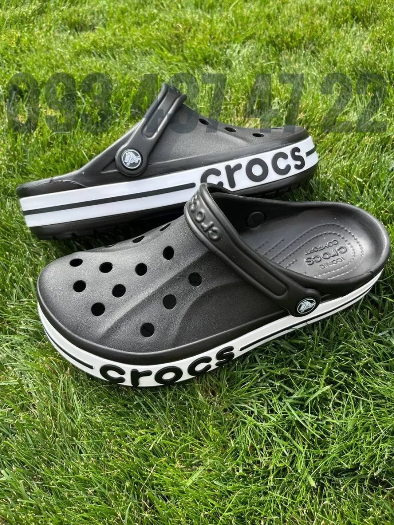 Crocs Bayaband Clog Crocs Жіночі Крокси Сабо Bayaband лілові сірі білі — фото 6