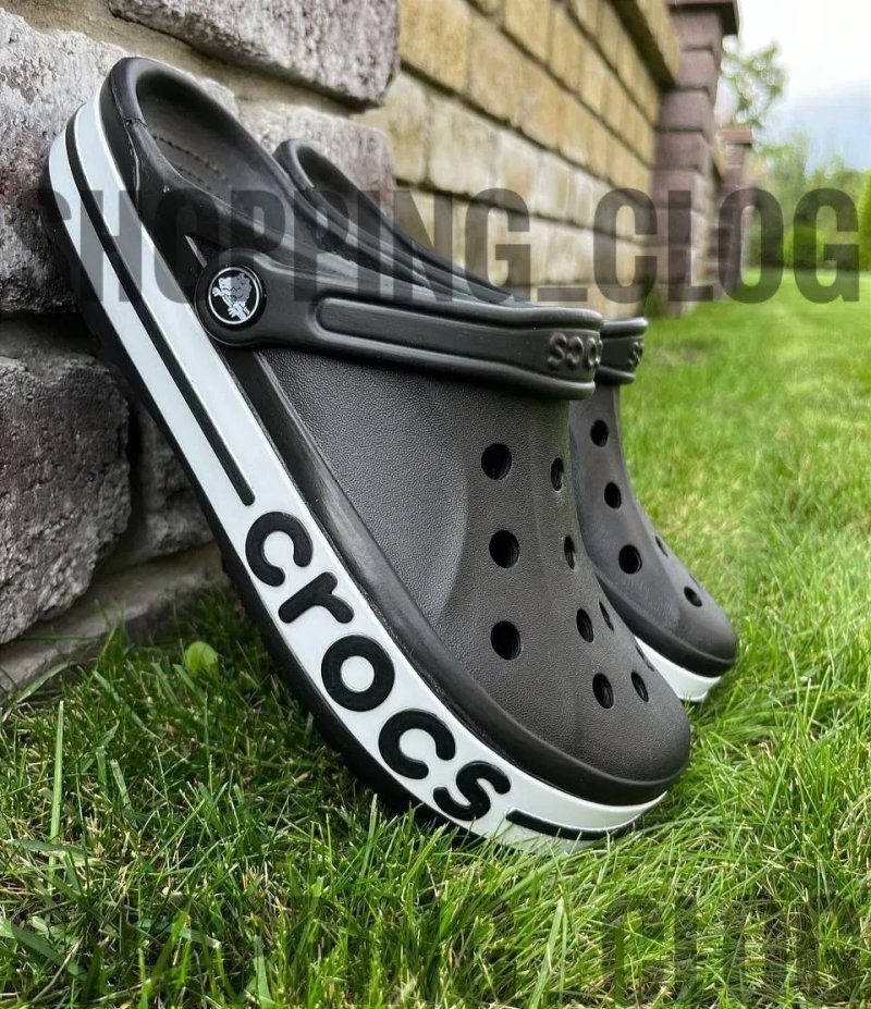 Crocs Bayaband Logo Motion Black Crocs Унісекс Крокси Сабо Топ Продажів Crocs — фото 6