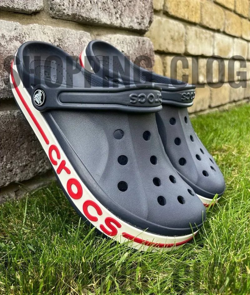 Crocs Bayaband Logo Motion Black Crocs Унісекс Крокси Сабо Топ Продажів Crocs — фото 8