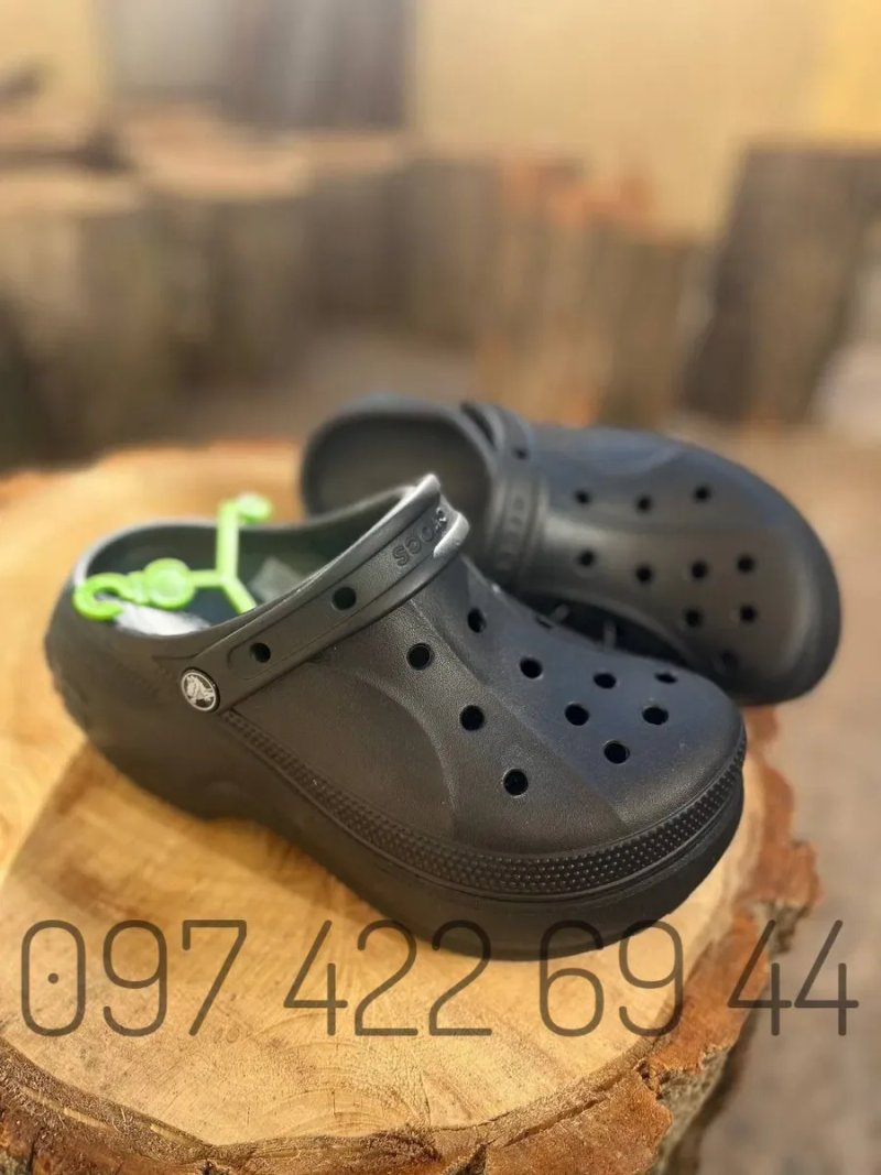 Crocs Bella Новинка сезону! Стильні жіночі сабо Crocs Bella на Платфор — фото 3