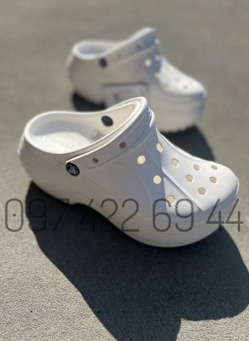 Crocs Bella Новинка сезону! Стильні жіночі сабо Crocs Bella на Платфор — фото 5