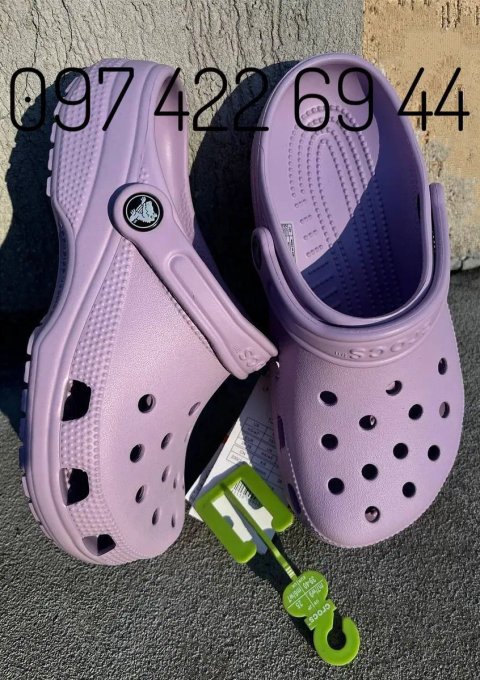 Crocs Classic Clog Крокси Сабо Жіночі Crocs Lavender/Pink/Yellow Crocs