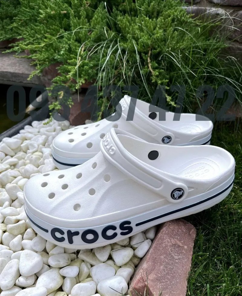Crocs Clog Bayaband Clog Крокси Сабо Жіночі Сірі Лаванда Блакитн — фото 8