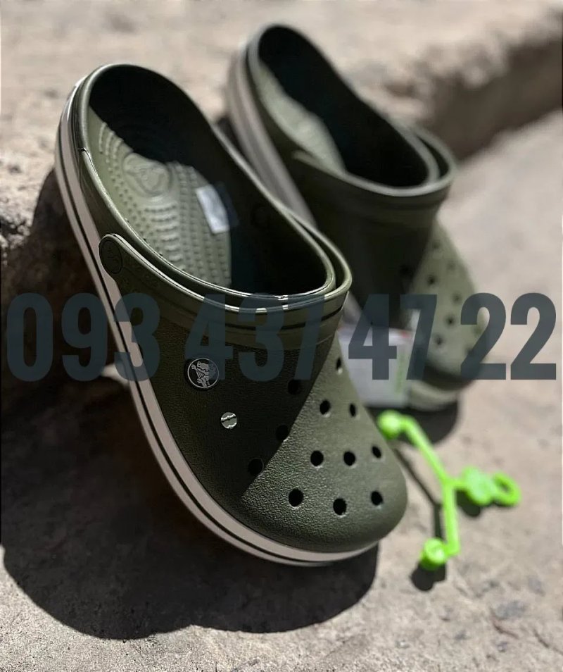 Crocs Crocband Clog Чоловічі Крокси Сабо Лідер Продажів — фото 8