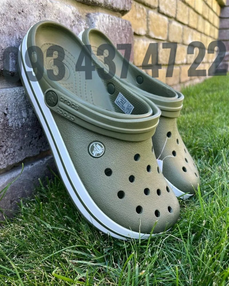 Crocs Crocband Original Чоловічі крокси Сабо Унісекс Топ Продажів — фото 3