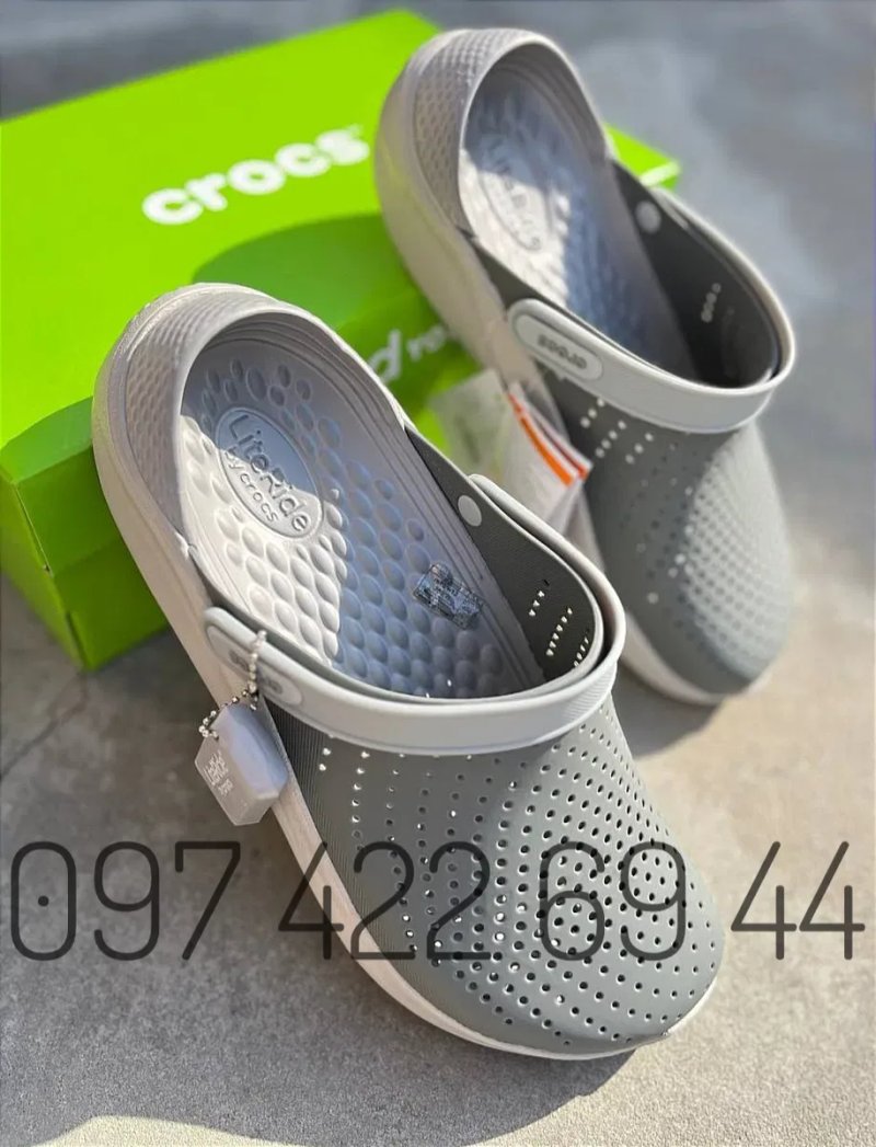 Crocs LiteRide Army Green White Crocs для Чоловіків crocs Crocs — фото 7