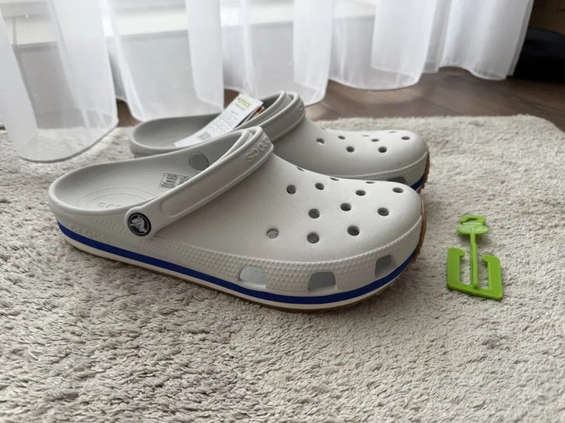 Crocs шльопанці Classic Retro Runner Clog 44 (EU 43-44), сірий, Сабо/Клоги — фото 2