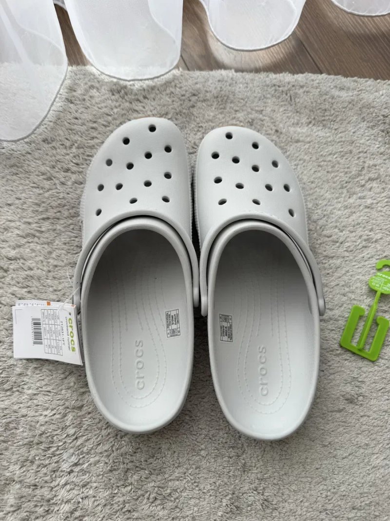 Crocs шльопанці Classic Retro Runner Clog 44 (EU 43-44), сірий, Сабо/Клоги — фото 4