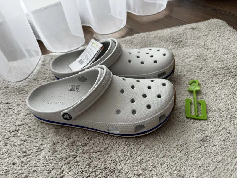 Crocs шльопанці Classic Retro Runner Clog 44 (EU 43-44), сірий, Сабо/Клоги — фото 5