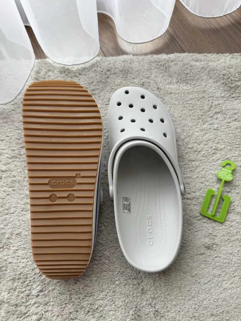Crocs шльопанці Classic Retro Runner Clog 44 (EU 43-44), сірий, Сабо/Клоги — фото 6