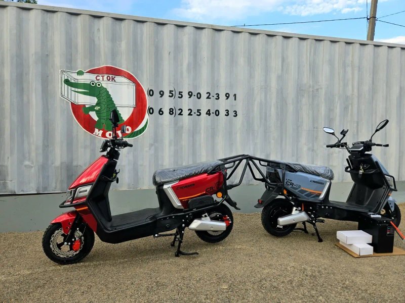 CROSSER CR13 LFP/grafen 2500ват -Электроскутер  ЛИТИЙЖЕЛЕЗОФОСФАТ Доставка!Гарантия!Сервис!Доставка по Украине!мощный электроскутер стокмото кросер 13 — фото 6