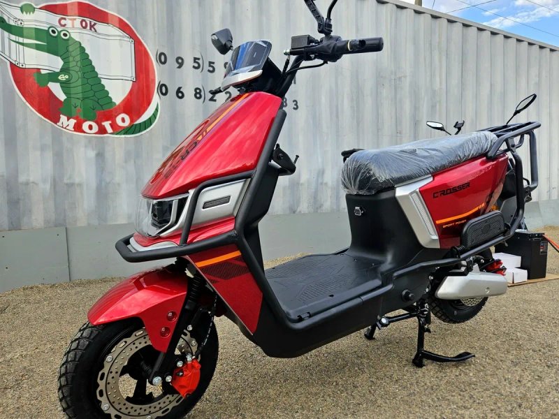 CROSSER CR13 LFP/grafen 2500ват -Электроскутер  ЛИТИЙЖЕЛЕЗОФОСФАТ Доставка!Гарантия!Сервис!Доставка по Украине!мощный электроскутер стокмото кросер 13 — фото 7