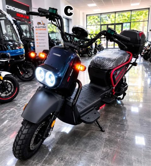 Crosser CR4 72 В — мощный электровелосипед на широких колёсах