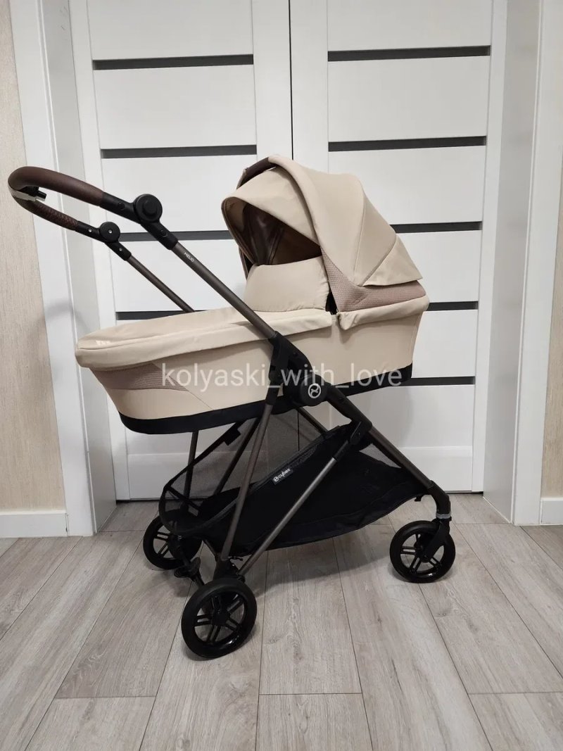Cybex Melio Almond beige 2 в 1 або 3 в 1 Сайбекс Меліо бежева — фото 2