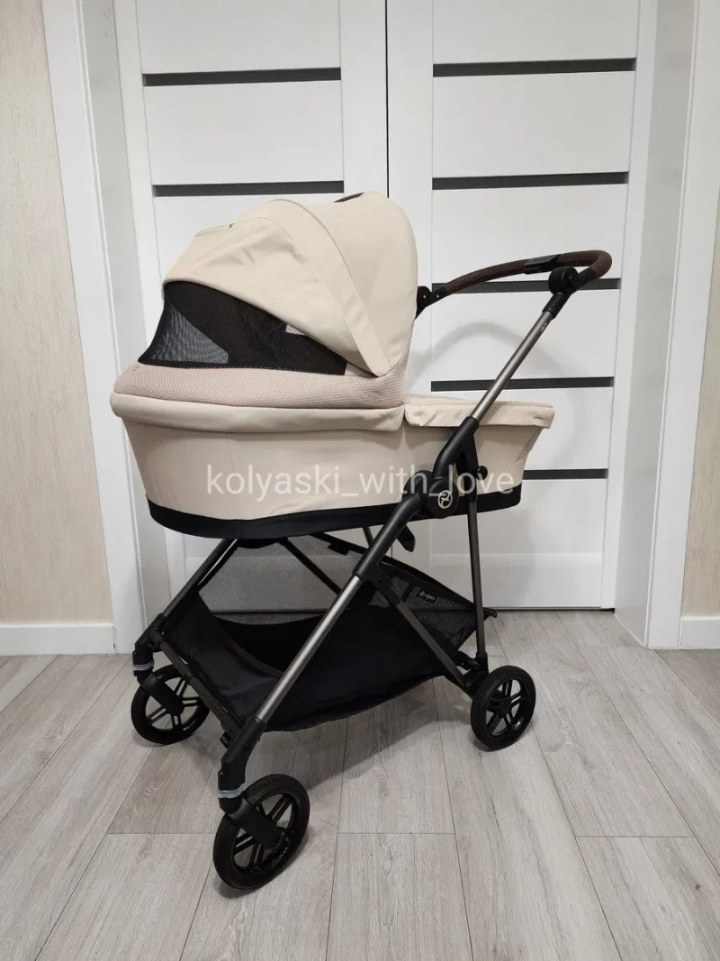 Cybex Melio Almond beige 2 в 1 або 3 в 1 Сайбекс Меліо бежева — фото 3