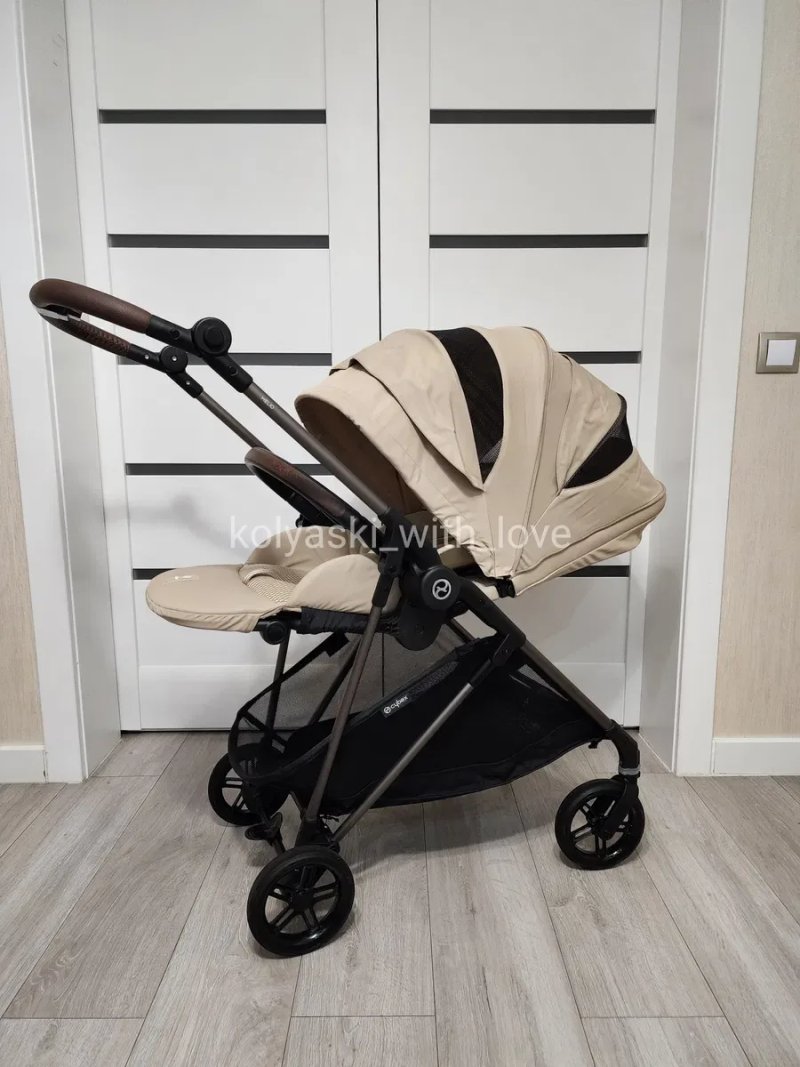 Cybex Melio Almond beige 2 в 1 або 3 в 1 Сайбекс Меліо бежева — фото 6