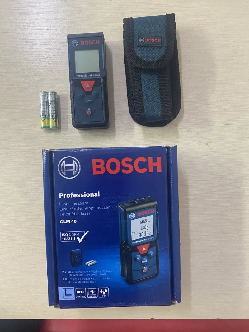 Далекомір  GLM 40  Bosch Professional (0.15-40 м) (0601072900 — фото 4