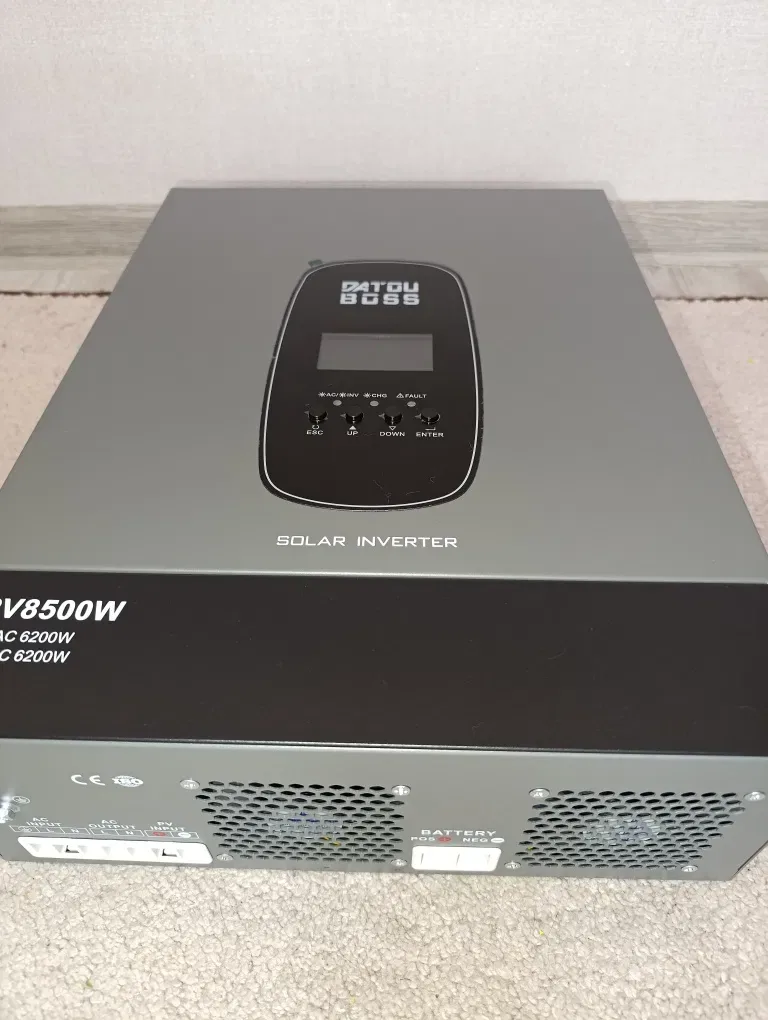 DATOUBOSS DT 4862S 6.2KW 48V гібридний інвертор(AC 100A, PV 8500W) — фото 2