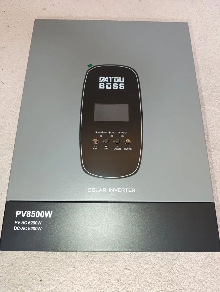 DATOUBOSS DT 4862S 6.2KW 48V гібридний інвертор(AC 100A, PV 8500W) — фото 3