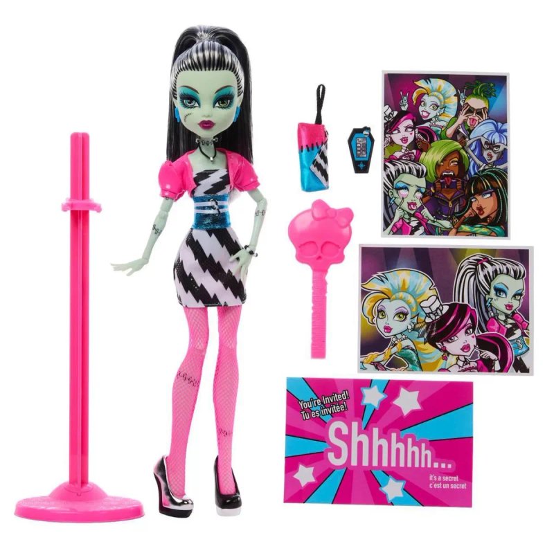 Dawn of the dance Creeproduction Monster high монстер хай Дракулаура Лора Лагуна Френкі Клодін Клео Skullector репродукція розквіт світанок танцю — фото 5