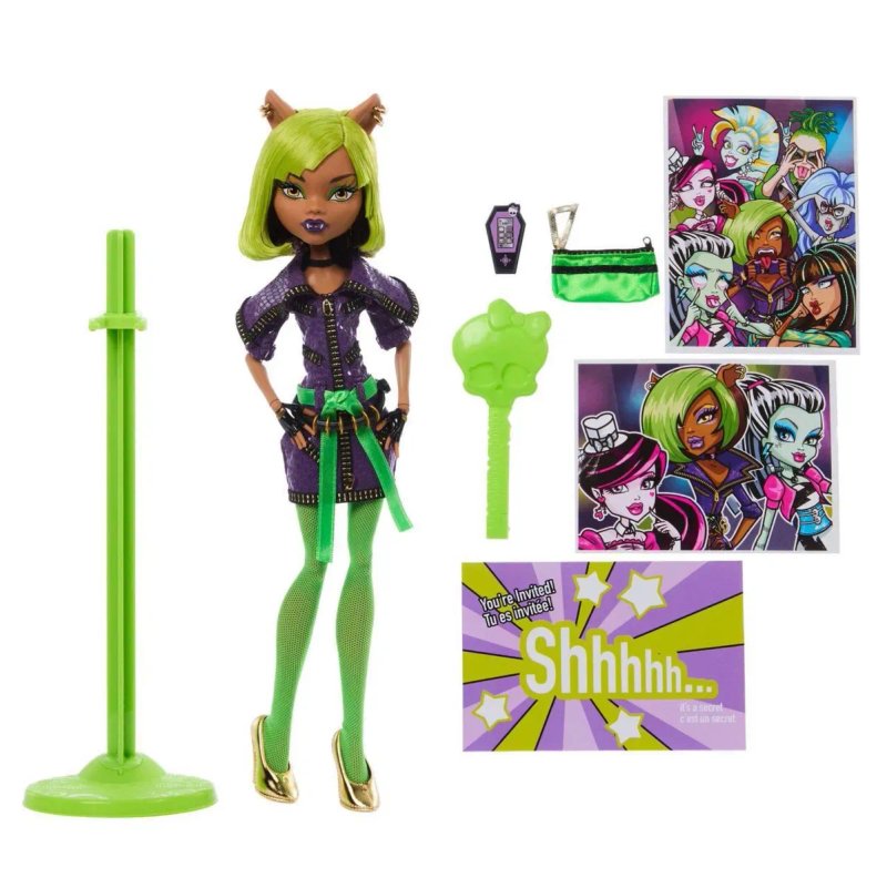 Dawn of the dance Creeproduction Monster high монстер хай Дракулаура Лора Лагуна Френкі Клодін Клео Skullector репродукція розквіт світанок танцю — фото 6