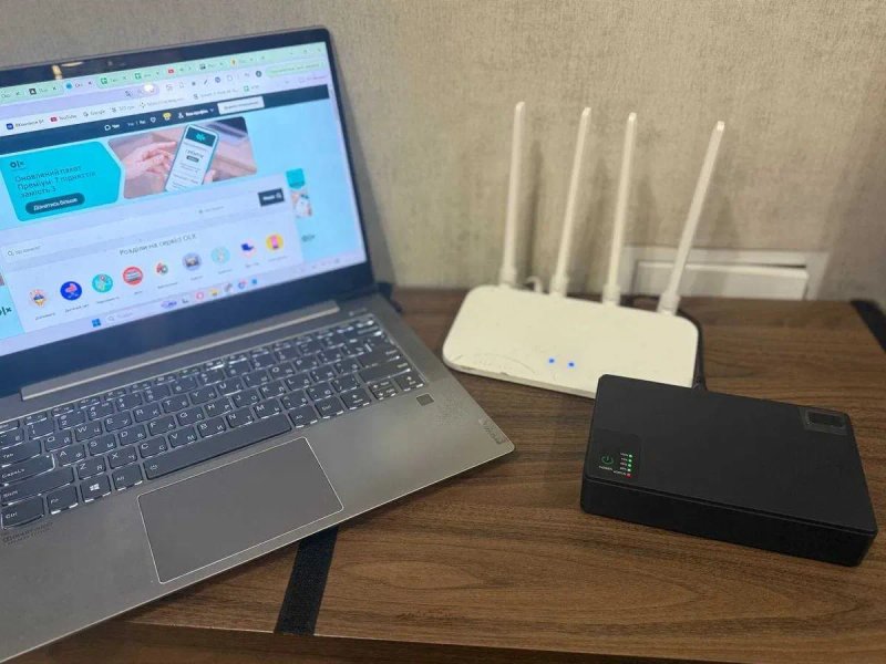ДБЖ 20800mAh 36w. UPS ИБП для роутера. Бесперебойник для интернета. — фото 2