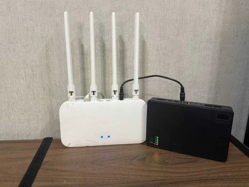 ДБЖ 20800mAh 36w. UPS ИБП для роутера. Бесперебойник для интернета. — фото 3