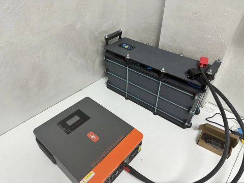 Дбж акумулятор lifepo4 з інвертором на 4,2 квт для квартири та будинку