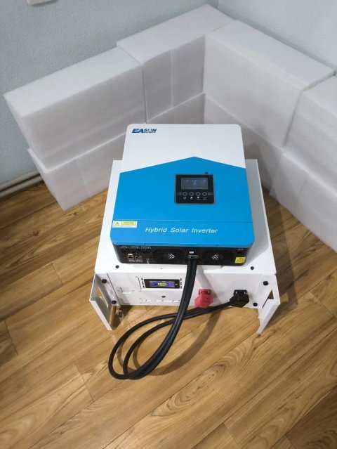 ДБЖ Lifepo4 8kw+гибридный инвертор 4kw