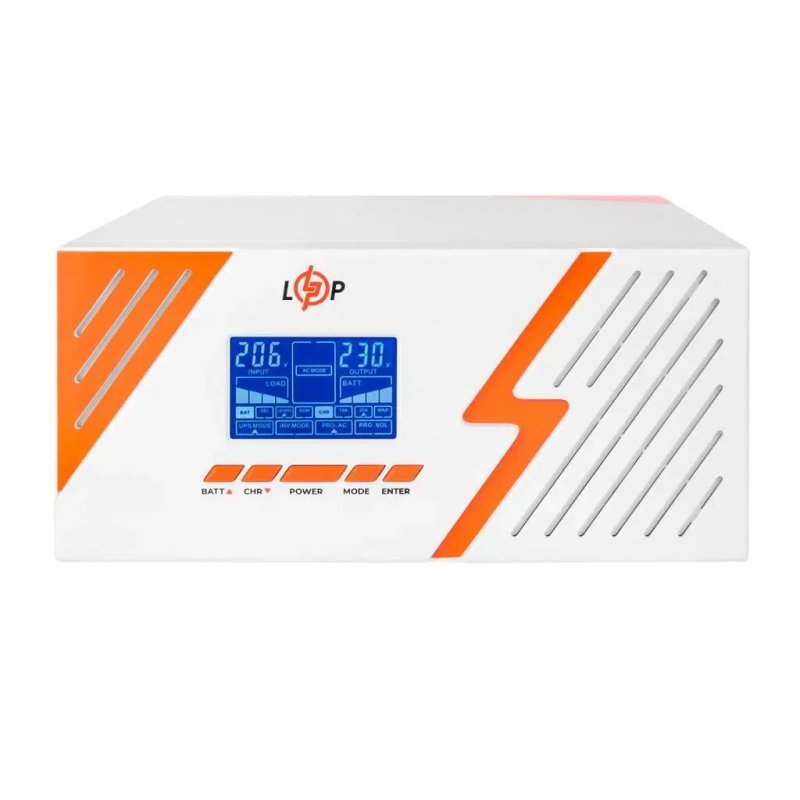 ДБЖ з правильною синусоїдою 12V LPM-PSW-1500VA (1050Вт) — фото 2
