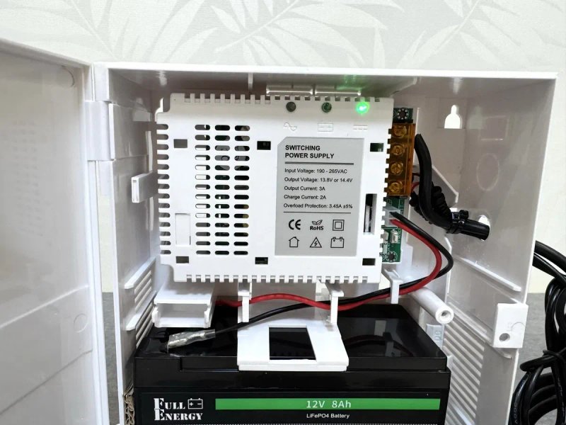 DC UPS‼️32000мАг LiFePo4 безперебійник для роутера інтернету лед led стрічки ленты зарядная станция зарядна станція бесперебойник интернета ДБЖ DC1036 — фото 4