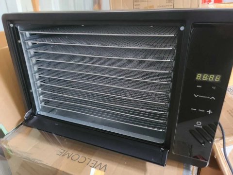 Дегидратор сушка для фруктов Klarstein Mega Jerky 10 лотков 40*30 см