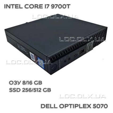 Dell OptiPlex 5070 i7-9700T 8/256 GB DisplayPort HDMI WiFi+Bluetooth #1172
