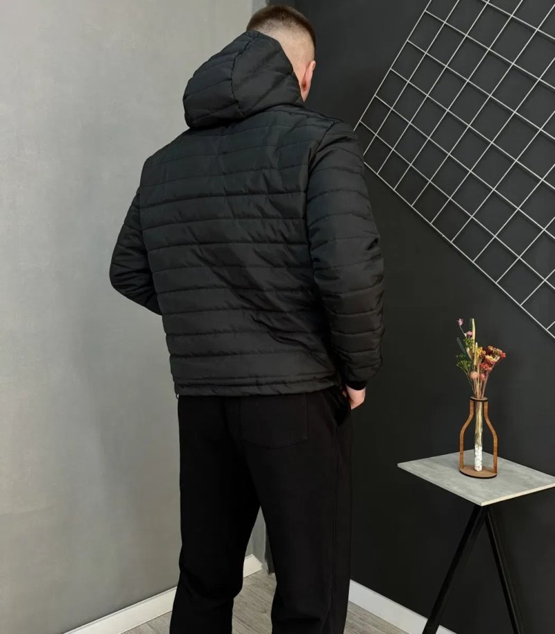 Демісезонна куртка Under Armour чорна| чоловіча куртка андер — фото 5