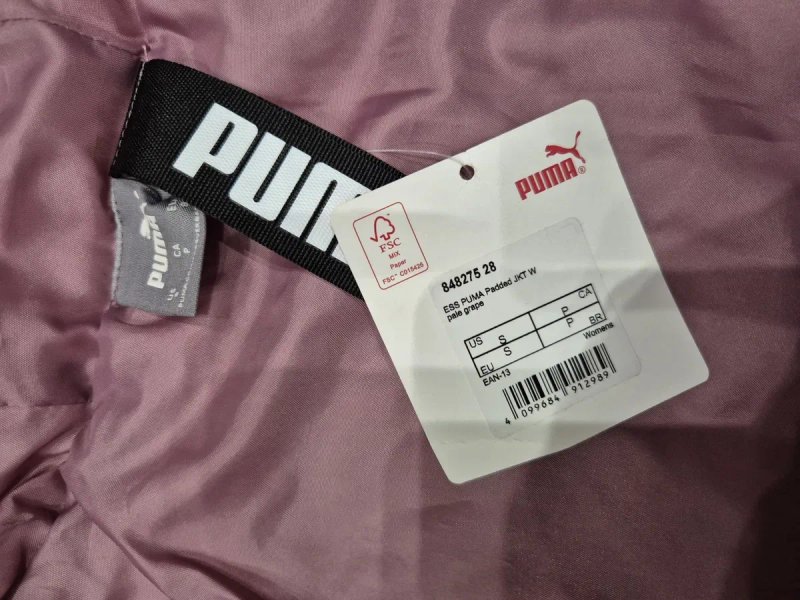 Демисезонная куртка Puma ess paddet jkt w original — фото 4