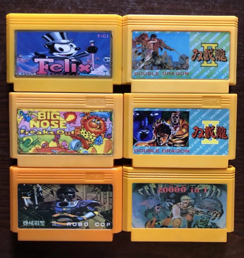 Dendy 8bit, Remarks: Thi Simpsons, Battletoads and Double Dragon, The Little Mermaid Felix Ghostbusters Contra Turtles BigNose Power Blade — фото 6