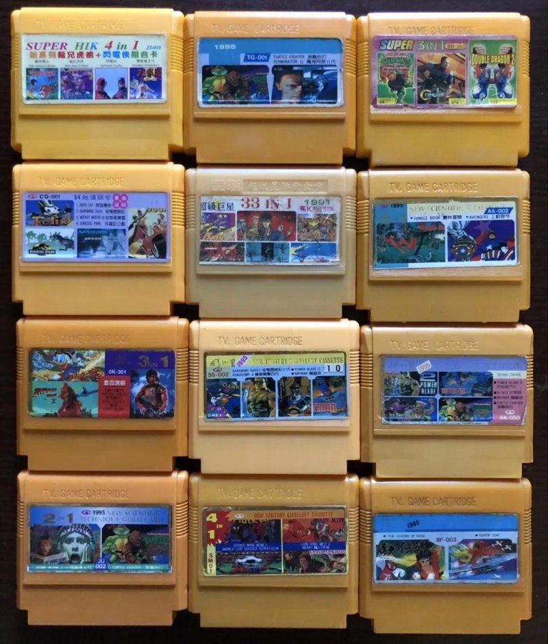 Dendy (Денді) з 90-х (TV Game Cartridge): Пейзажники, Contra, Double Dragon, Battletoads, Gun Smoke, Felix, Jurassik Park — фото 4