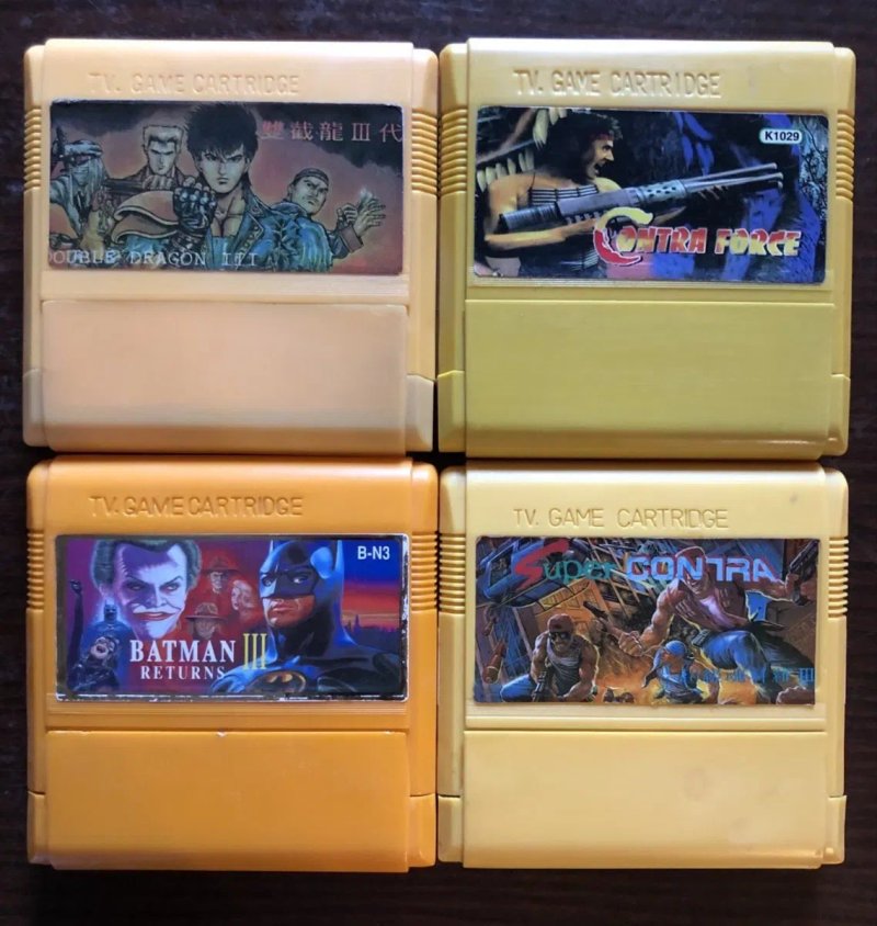 Dendy TV GAME CARTRIDGE: Dracula Duck Tales, Felix Tiny Toon Contra Kickmaster Batman IRAF World, Ninja Ryukendn, KAGE Bartman Crisis Force — фото 5