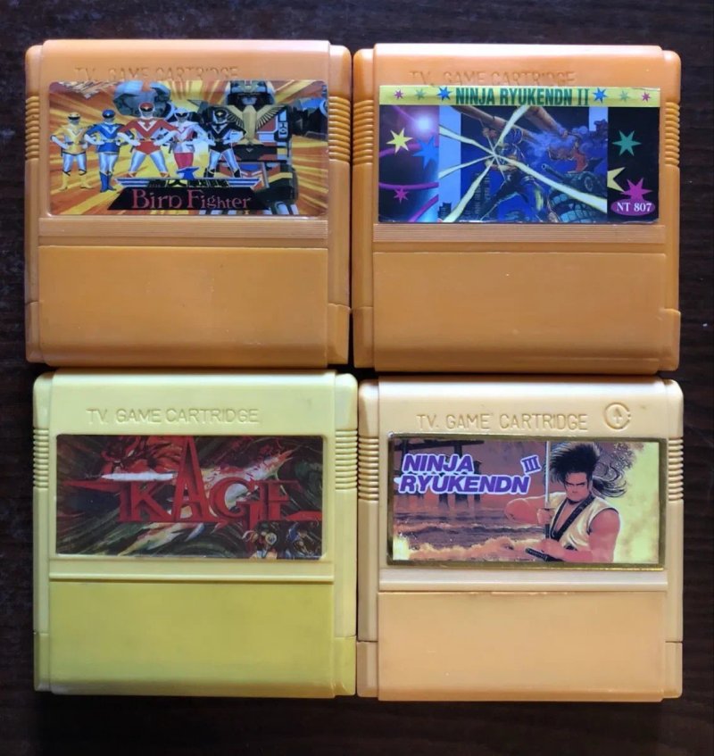 Dendy TV GAME CARTRIDGE: Dracula Duck Tales, Felix Tiny Toon Contra Kickmaster Batman IRAF World, Ninja Ryukendn, KAGE Bartman Crisis Force — фото 7