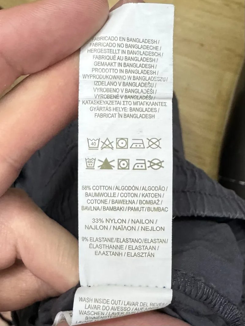 Denim Co. штаны карго M-L размер серые — фото 4
