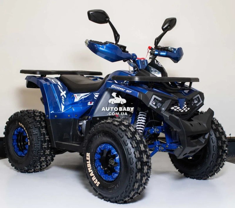Детский / Подростковый Квадроцикл Comman Hunter Scrambler 150 Синий — фото 3