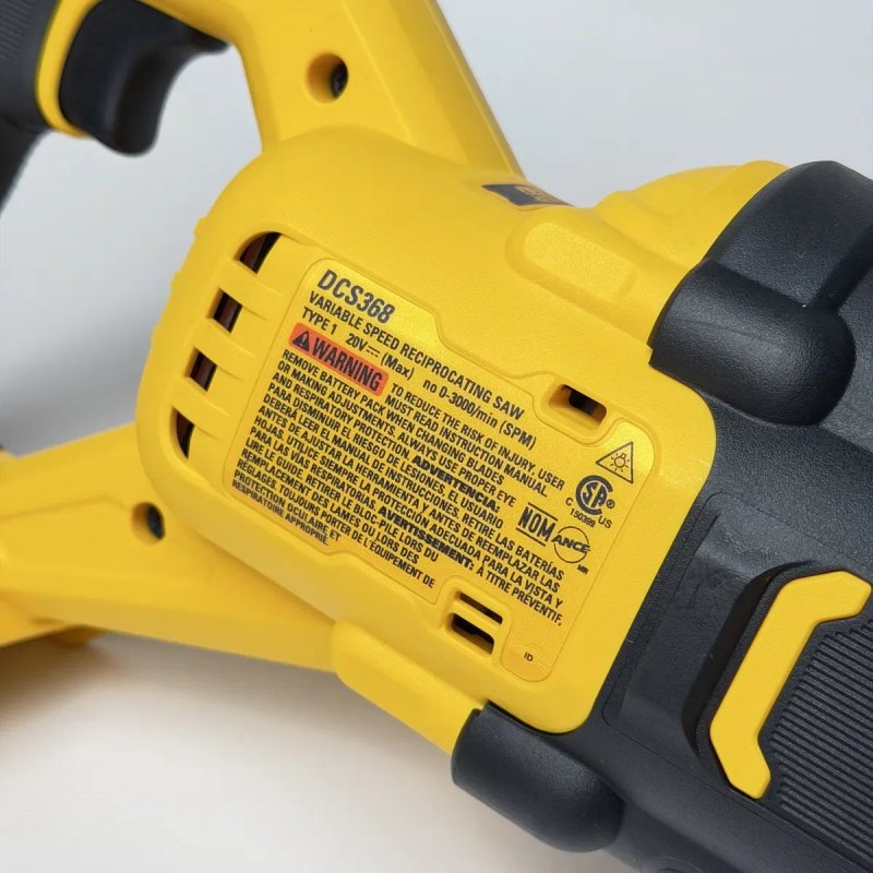 Dewalt Безщіточна Сабельна пила DCS368 20V з США — фото 6