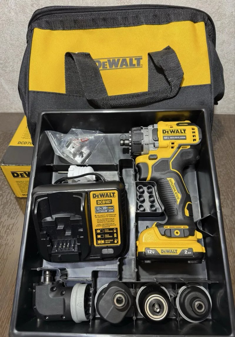 DeWALT DCD703F1  комплект !!! — фото 4