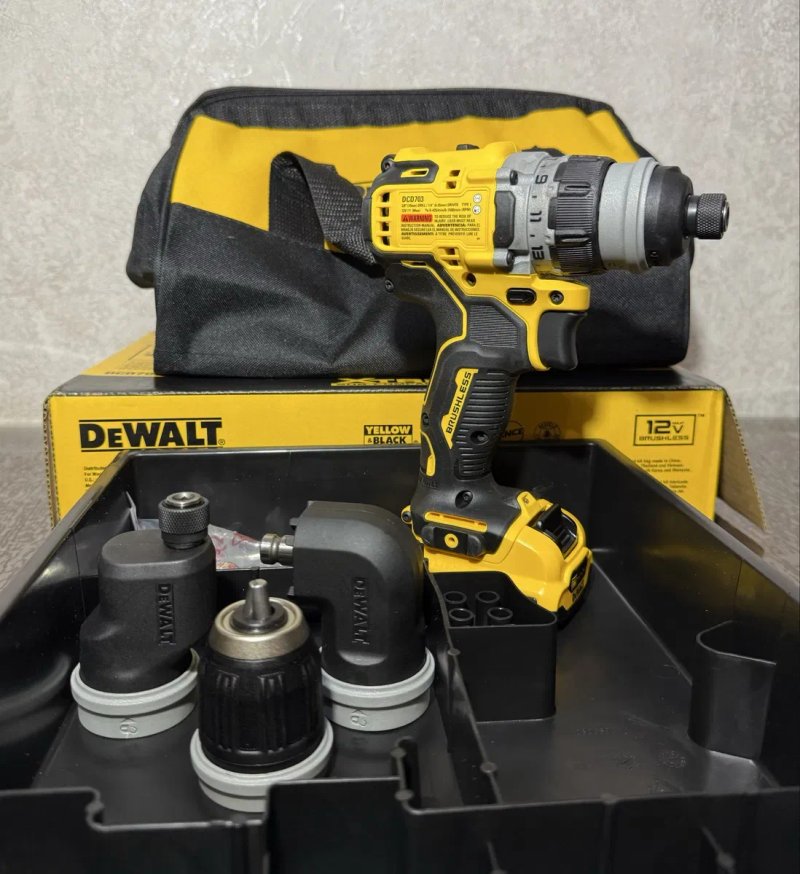 DeWALT DCD703F1  комплект !!! — фото 5