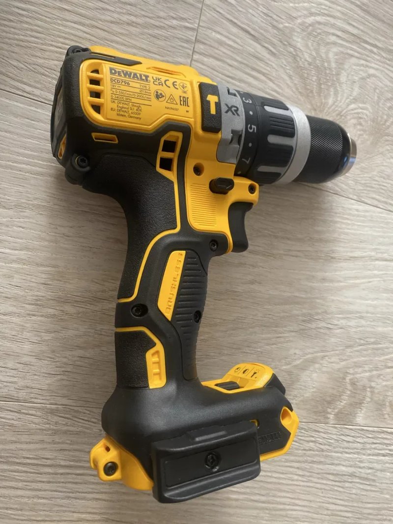 DeWalt DCD796  Дриль-шуруповерт ударний 18В "девальт без акум і заряд — фото 3